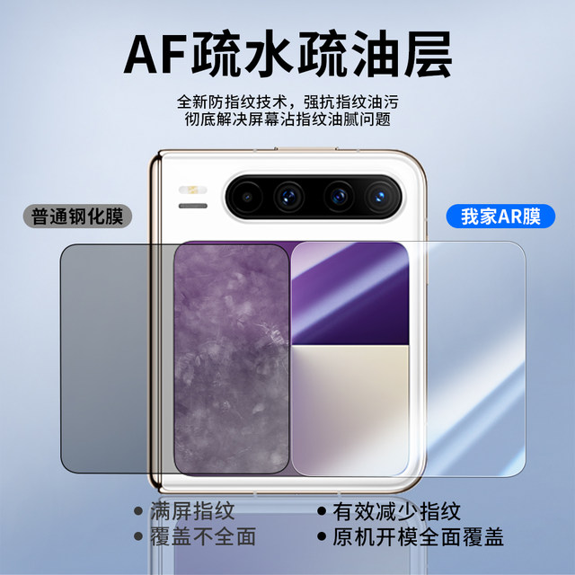 Applicable to purax anti-reflective AR external screen mobile phone film