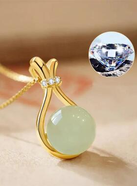 纪汐汐JIXXI2合金项链轻奢首饰福袋项链女小众设计锁骨链女士