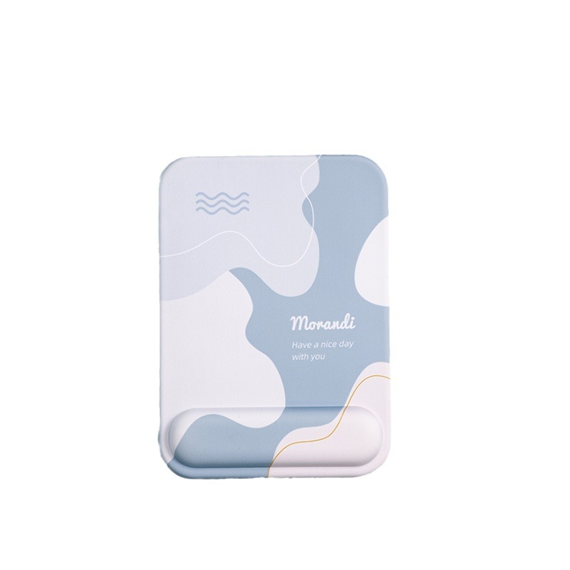 鼠标垫键盘托电脑电竞游戏办公键盘托高颜值记忆棉硅胶鼠标垫 - 图2