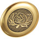 Buddhist hall offering pure copper fruit plate lotus for home use