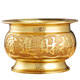 Incense burner household pure copper indoor offering to Buddha brass to attract wealth