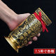Incense tube, made of brass in the Buddhist hall, for inserting incense and discharging incense