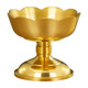 Retro pure brass candlestick home indoor candle holder for fairy lights lotus lamp desktop ornaments