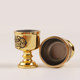 Double-eared incense burner indoor pure brass Chinese style