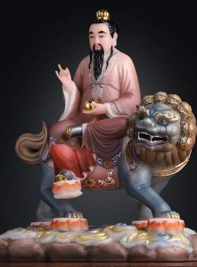 救苦天尊神像汉白玉寺庙佛像摆件