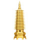 Pure brass Wenchang Pagoda ornaments for students 13th and 9th floor 13th and 9th floor pagoda flagship store study table