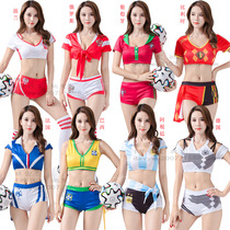 World Cup Soccer cheerleader Costume Nightclub Bar Dance Girl plays out for football to write real mz