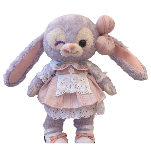 【星黛露裙子】Stella衣服 芭蕾兔着替 毛绒玩偶 娃衣 藕粉色布 - 图3