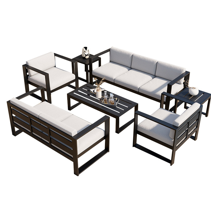 户外沙发庭院花园室外铝合金露天茶几组合阳台休闲防水防晒藤编,淘宝优惠券,粉丝福利购,淘宝优惠卷