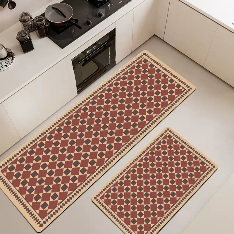 Sancarotti loop velvet kitchen floor mat non-slip absorbent mat