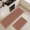 Sancarotti loop velvet kitchen floor mat non-slip absorbent mat