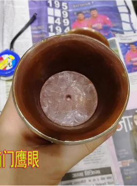 小号尼泊尔进口纯铜液体酥油灯