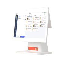 SUNMI Shang Mi Q Bao Cashier Silver Machine Retail Supermarket Convenience Store Cash Machine All-in-one Digital Bookstore Smoke Wine Tea Shop Cashing Machine Touch Double Screen Cashier System