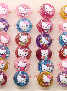 儿童卡通散装塑料表演小玩具戒指