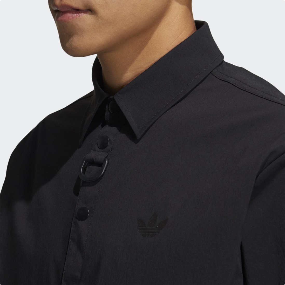 Adidas阿迪达斯CNY SHIRT男三叶草秋冬衬衫夹克外套HC0561 HE6618 - 图2