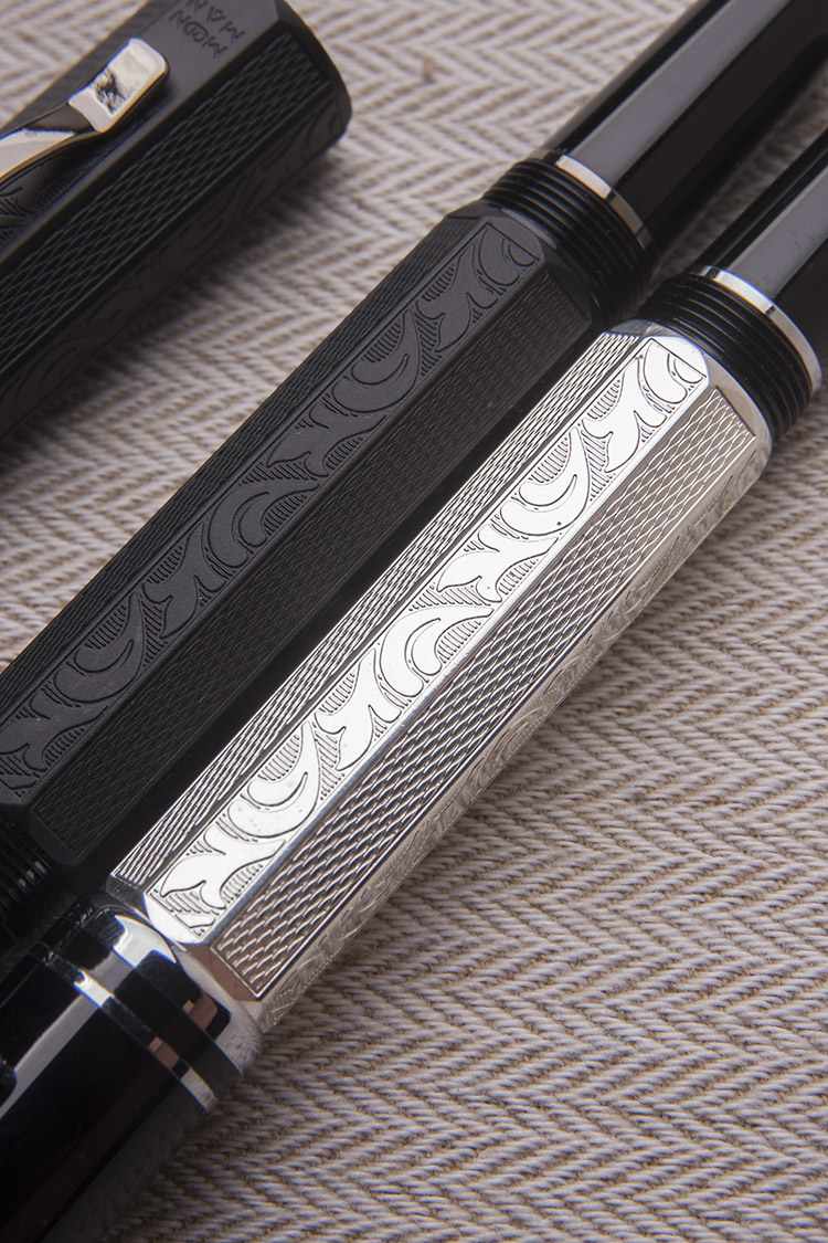 胖叔钢笔末匠P138新款活塞墨水笔大容量金属笔杆bock钢尖鸡尾 - 图1