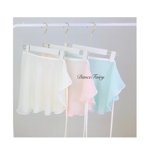 DanceFairy芭蕾裙进口系列基训一片弹力系带短舞蹈纱裙Slownov版 - 图1