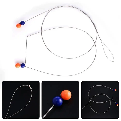 Вспомогательный замок для ремонта из нержавеющей стали на шнурке