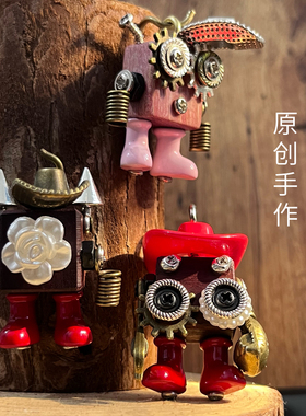 朋克机器人原创手风格脖挂