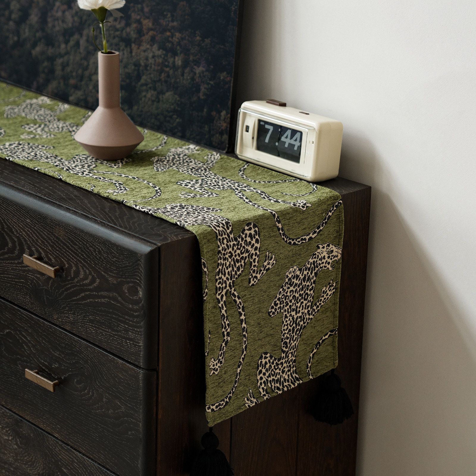 桌旗桌布布艺流苏长条形电视柜桌布防尘防水鞋柜盖巾盖布,淘宝优惠券,粉丝福利购,淘宝优惠卷