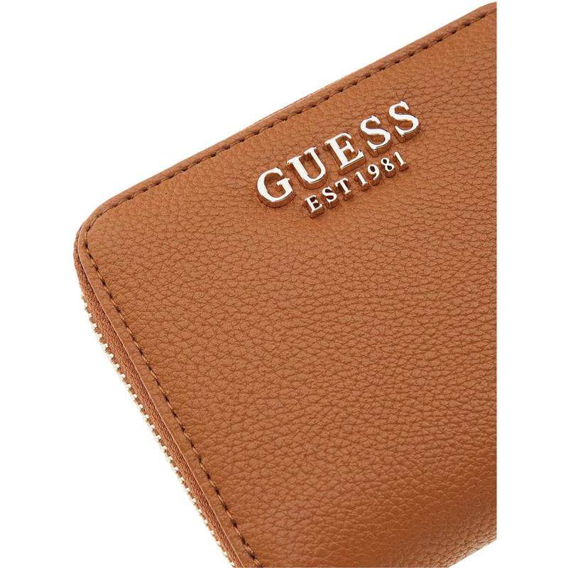 代购GUESS女士钱包多卡位收纳便携式防滑拉链紧凑容量棕色,淘宝优惠券,粉丝福利购,淘宝优惠卷