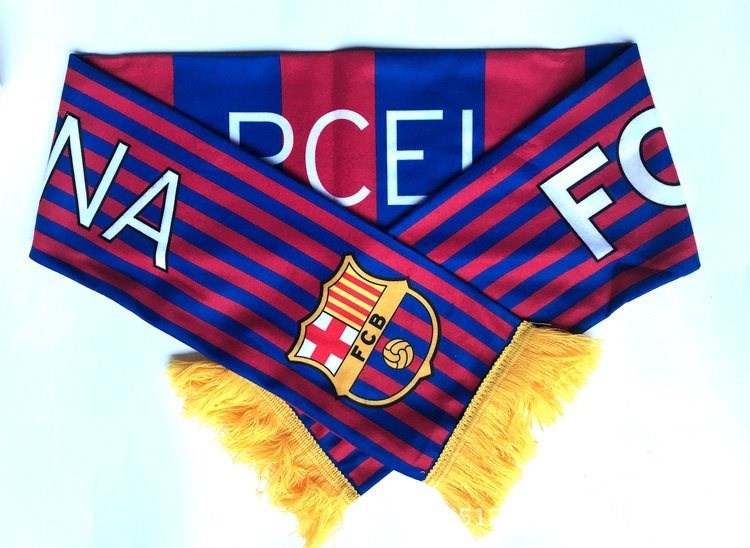 Barcelona Real Madrid Paris Chelsea football fan scarf - 图3