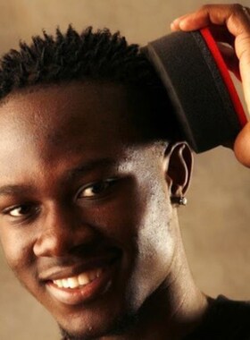 wave barber hair brush sponge for afro for locs twist curls