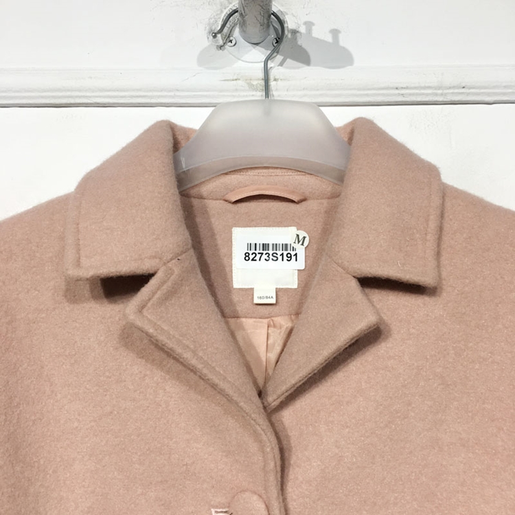 衣PTC系列旗下IM系列 8273S191 时尚毛呢外套品牌女装折扣颦薪 - 图1