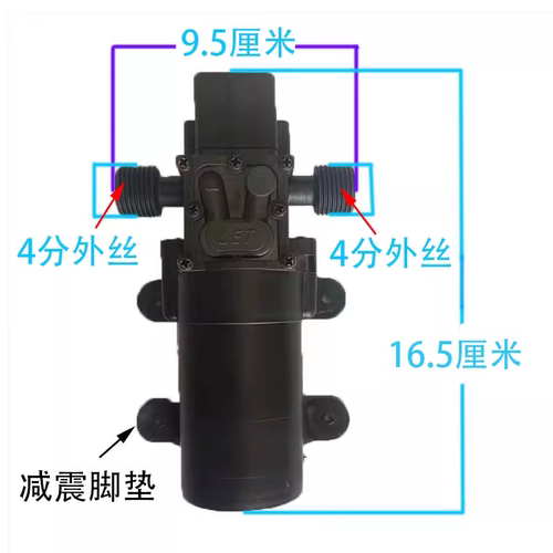 刹车机油泵收割机链条喷油泵高压清洗设备泵管道打压家用清洗水泵 - 图1