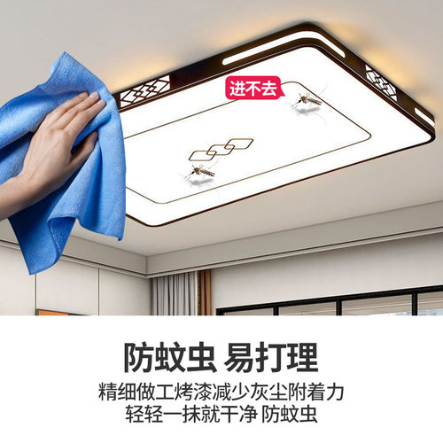 大厅吸顶灯饰客厅大灯主卧室吊灯具大全现代简约大气中山2026新款 - 图0