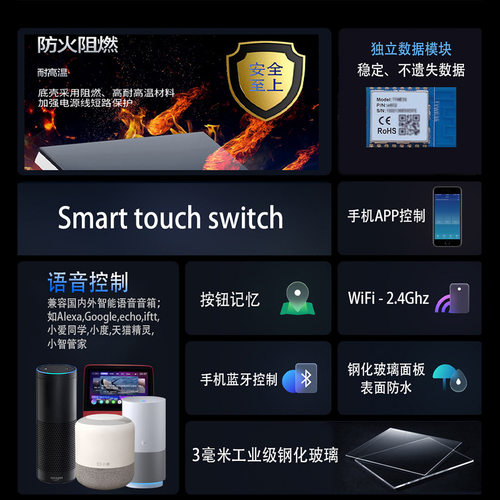 40A热水器开关zigbee欧标 wifi大功率20A86欧规Water heater - 图2