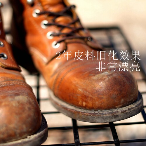 经典百搭潮复古手工固特异工艺8111伞兵靴男工装靴休闲机车马丁靴 - 图2