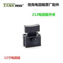 Tank 212-1 Electric Circular Saw 12 Switch Woodworking Hand Saw Flip Bench Chainsaw Cutter Rotor Inch Gear Base Plate