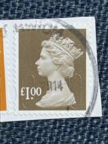 The old ticket British stamps-2013 Metchinpu ticket shears