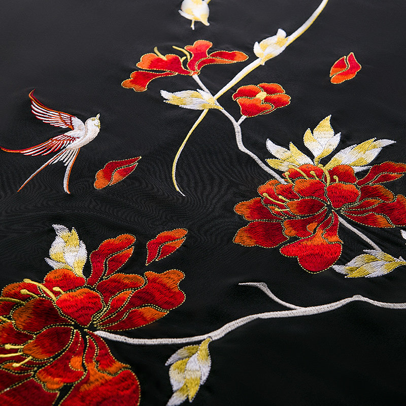 如梦霓裳原创锦绣汉服春季加绒斗篷 如梦霓裳汉服