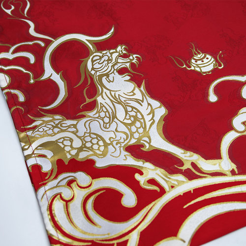 【如梦霓裳丨白泽】原创交领汉服男道袍织金披风明制春秋款中国风 - 图3