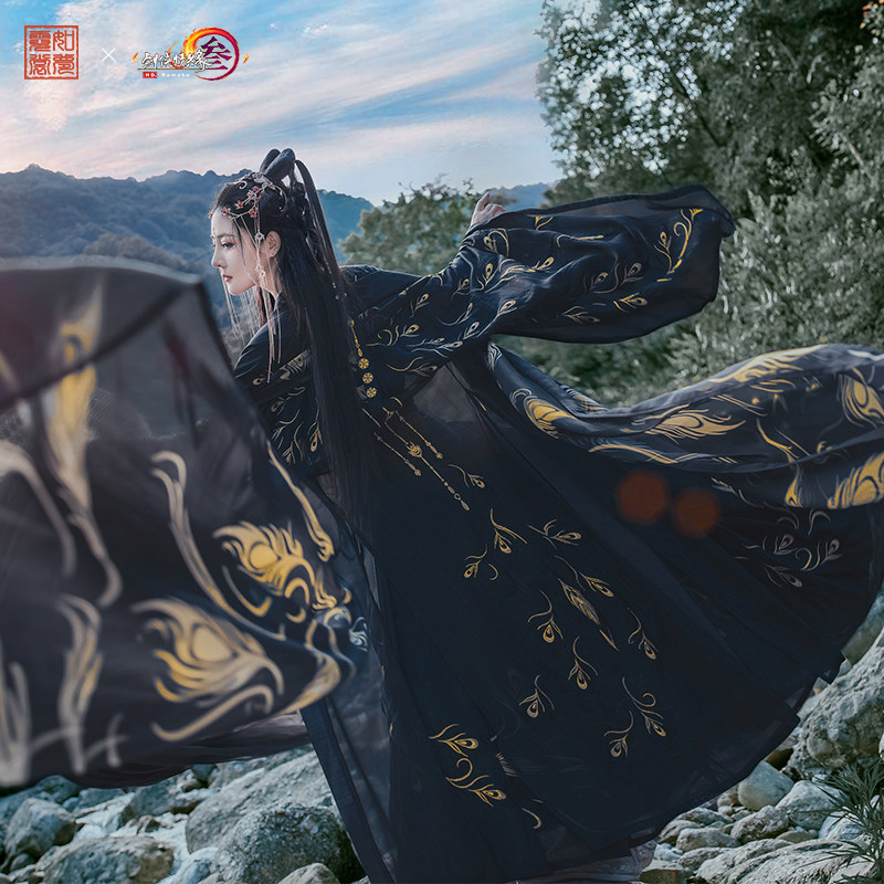 【谪仙】如梦霓裳x剑网3原创女汉服 如梦霓裳汉服