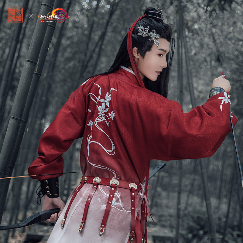 如梦霓裳 times;剑网3男【越吟歌酒】 如梦霓裳汉服