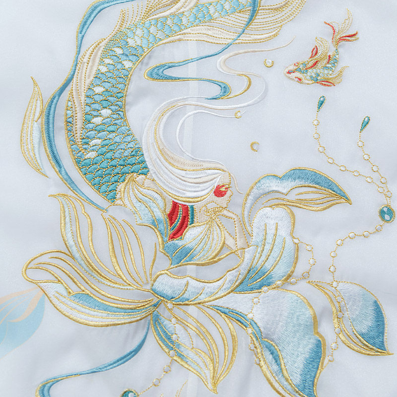 鲛人丨如梦霓裳薄款大袖衫超仙汉服 如梦霓裳汉服