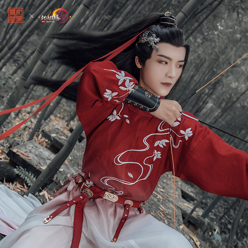 如梦霓裳 times;剑网3男【越吟歌酒】 如梦霓裳汉服