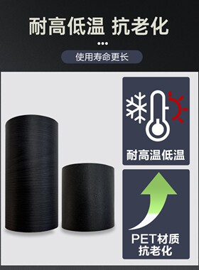 黑膜哑光磨砂中央空调出风口黑色贴纸管机自粘挡风装饰保护膜背板