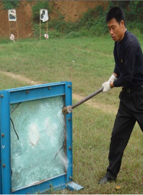 银行防爆珠宝柜台12mil玻璃贴膜