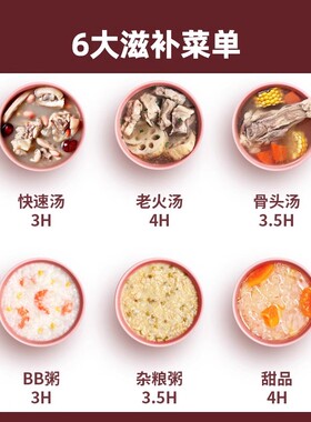 天际迷你电炖锅煲汤煮粥宝宝辅食