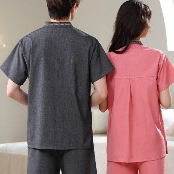 高品质汗蒸服桑拿服大码男士女款耐洗抗皱洗浴中心2023新款足浴服,淘宝优惠券,粉丝福利购,淘宝优惠卷