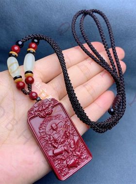 武当山真武大帝朱砂吊坠玄武大帝