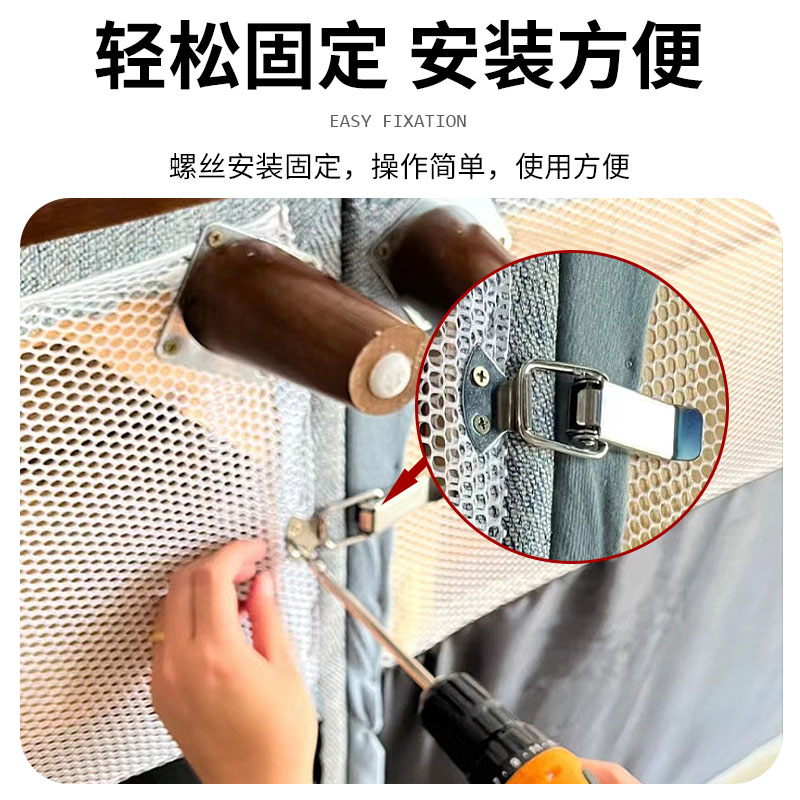 组合沙发连接固定扣连接件二合一家具缝隙防移位链接卡扣固定器件 - 图1