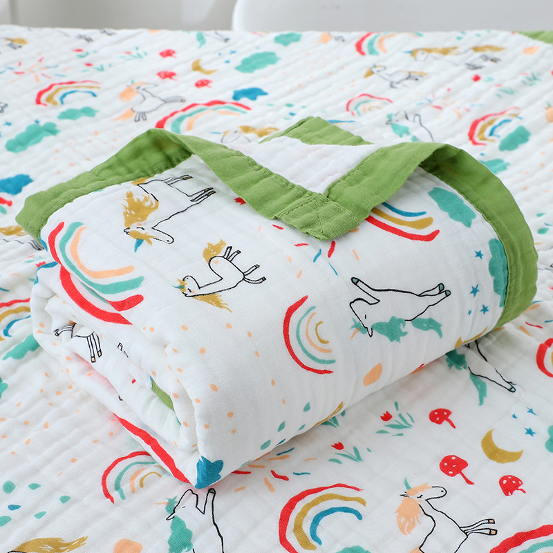 4/6层婴儿浴巾婴儿新生六层纯棉纱布超柔吸水洗澡初生宝宝全棉裹,淘宝优惠券,粉丝福利购,淘宝优惠卷