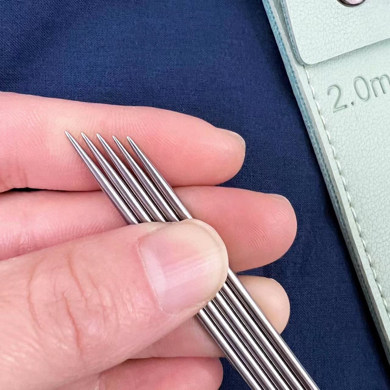 Gou.d12-15cm 实心不锈钢双尖头娃衣玩偶棒针 超细迷你毛衣针,淘宝优惠券,粉丝福利购,淘宝优惠卷
