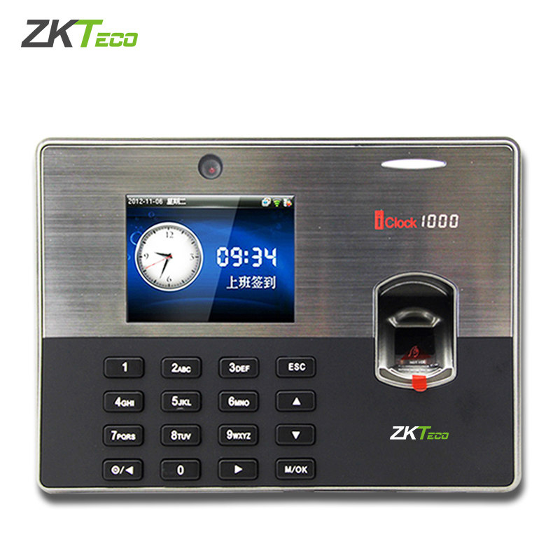 zkteco iclock1000指纹门禁id打卡机 zkteco考勤门禁