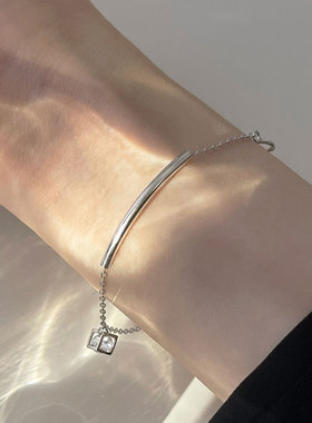 弯管几何立体魔方手链女手饰